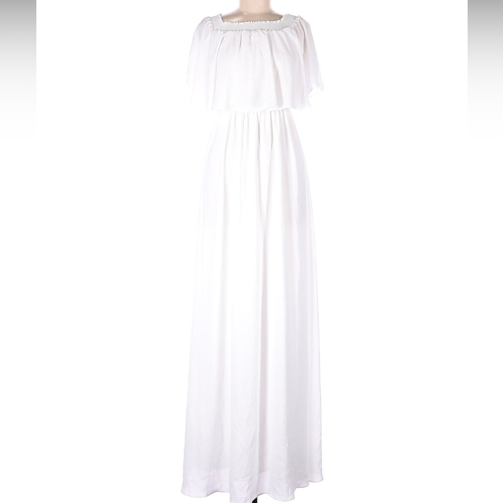 NWOT Beautiful Designer “Show Me Your Mumu” White Casual Dress M